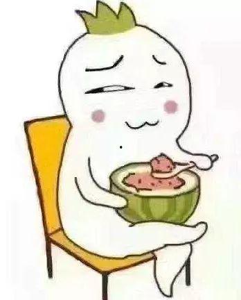 吃瓜吐籽卡通,趣味卡通里的生活智慧